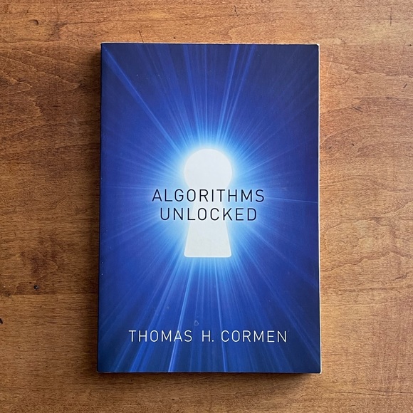 Used Paperback Book Algorithms Unlocked Thomas Corman Computer Science Algorithm - Picture 1 of 2